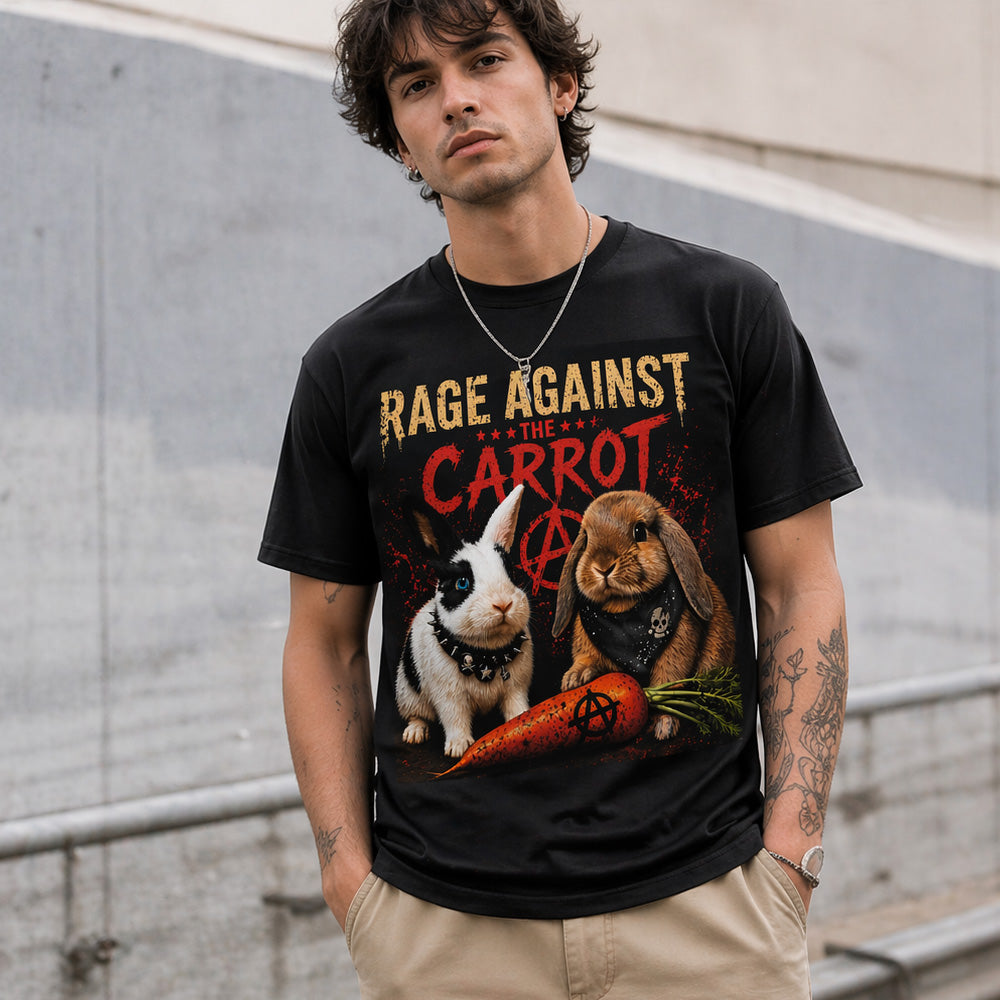Rage Against the Carrot. Twix and Cookie The Bunnies Shirts